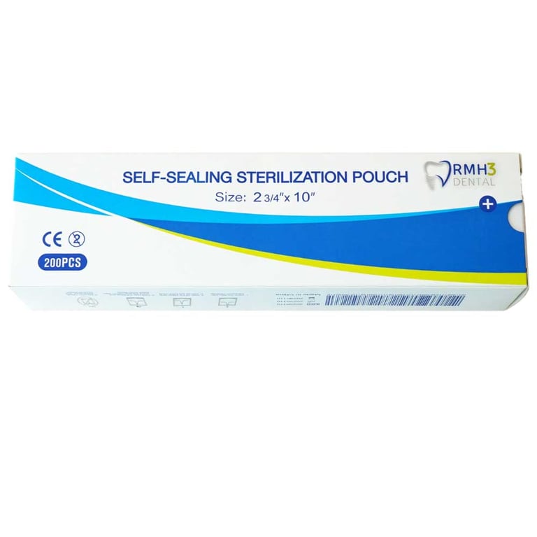 Self-Sealing Sterilization Pouch 2.75" x 10" — 1