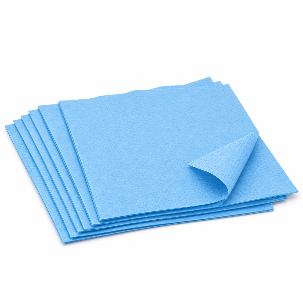 RMH3 Dental CSR Sterilization Wrap, 18" x 18", Blue, 100/Pack