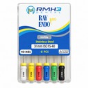 RayEndo Pro H-Files 31mm #15-40 Assorted, Stainless Steel (6/Box) thumbnail 2