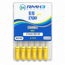 RayEndo Pro K-Files 21mm #20, NiTi (6/Box) thumbnail 2