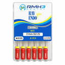 RayEndo Pro K-Files 31mm #25, NiTi (6/Box) thumbnail 2