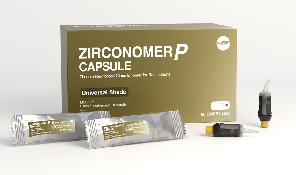 Shofu Zirconomer P Capsule, Universal Shade, 50 pcs