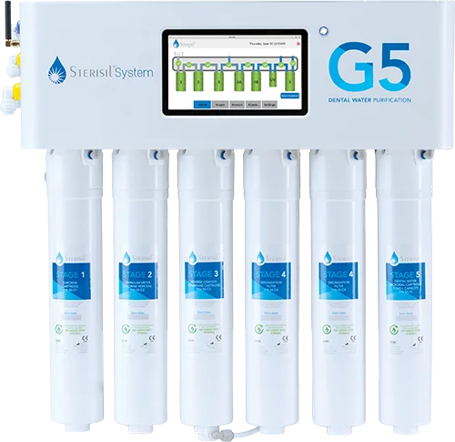 Solmetex Sterisil System G5 Dental Water Purification System, Class A, 10,000 L Capacity