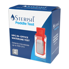 Solmetex Sterisil Paddle Test - In-Office HPC Waterline Test - 4 Paddles/pack