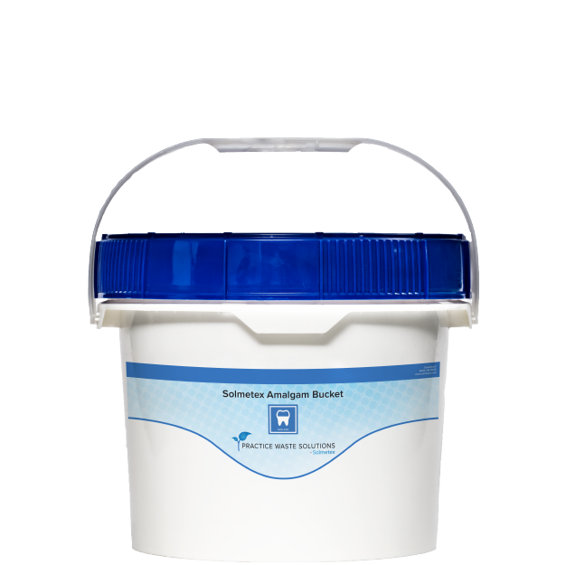 Solmetex 2.5 Gallon Amalgam Bucket
