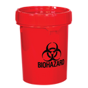 Solmetex 5 Gallon Biohazard Container (not eligible for return) thumbnail 1