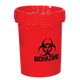 Solmetex 5 Gallon Biohazard Container (not eligible for return)