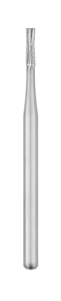 SS White FG #557 SL Surgical Length Straight Fissure Crosscut Carbide Bur, 5/Pack