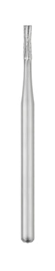 SS White FG #557 SL Surgical Length Straight Fissure Crosscut Carbide Bur, 5/Pack