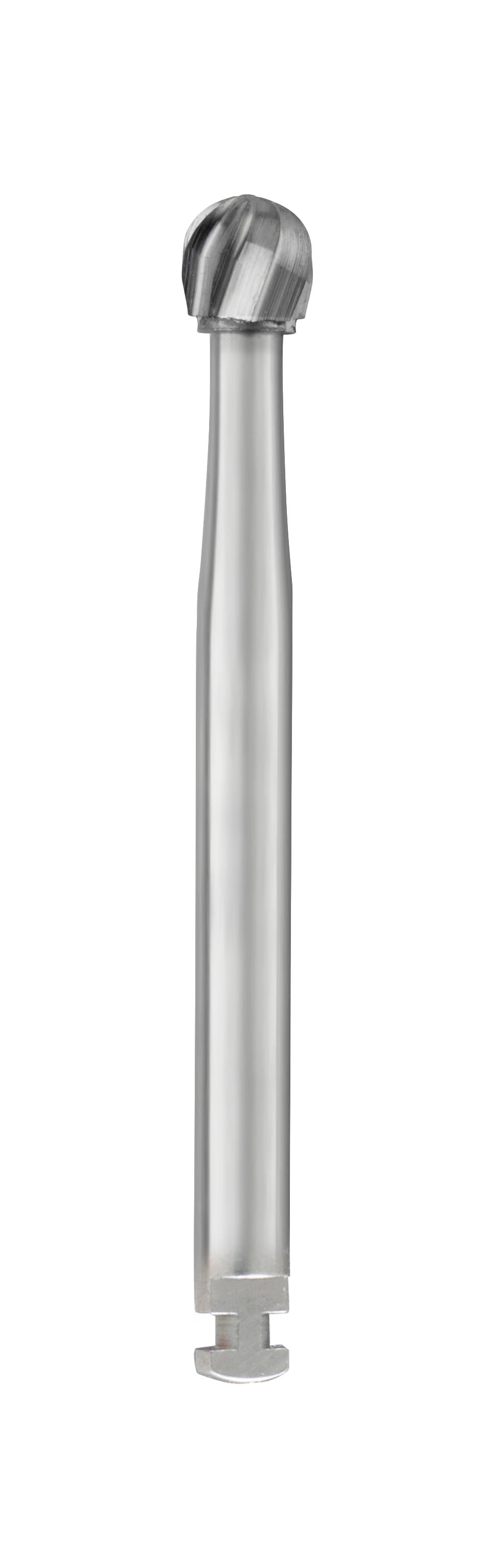 SS White RA #8 Round Carbide Bur, Slow Speed Latch, 10/Pack