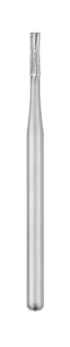SS White HP #557 Straight Fissure Crosscut Carbide Bur, 10/Pack