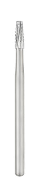 SS White HP #702 Taper Fissure Crosscut Carbide Bur, Slow Speed Straight Nose Cone, 10/Pack