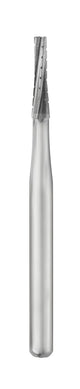 SS White HP #701L Taper Fissure Crosscut Carbide Bur, Slow Speed Straight Nose Cone, 10/Pack