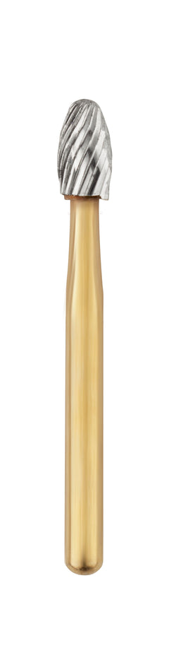 SS White FG #8379 20-Blade Football Finishing Carbide Bur, 5/Pack
