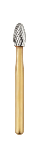 SS White FG #8379 20-Blade Football Finishing Carbide Bur, 5/Pack thumbnail 3