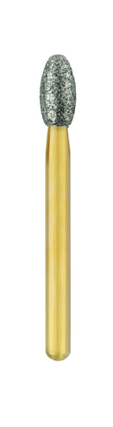 SS White Great White Z Zirconia Diamond Bur GWZ856-018, Round End Taper, Fine Grit, 5/Pack thumbnail 4