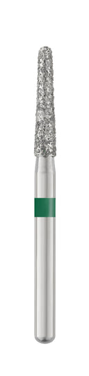 SS White Piranha FG #856.018 Coarse Grit Diamond Bur, Round End Taper, Single Use, Sterile Roll of 25 thumbnail 1
