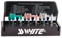 SS White Jazz P3S RA Porcelain Polisher 3-Step Kit, 12 Pieces thumbnail 1