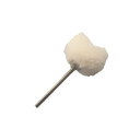 TCS Mini Rag Buff with Mandrel, 12/Pack thumbnail 1