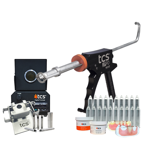TCS Thermoplastic Comfort System JP90 Starter Kit with Digital Furnace (220V)
