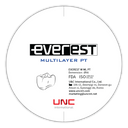 U&C Everest ML PT Multilayer Zirconia Block, Shade BL3, 16MM thumbnail 1