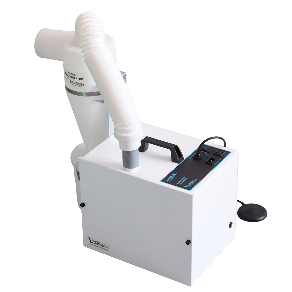 Vaniman Manufacturing SandVac with Accumulator and Foot Remote for 1 Station