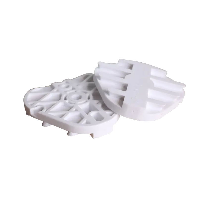 Whip Mix 8580B Plastic Mounting Plates with Threaded Molded Inserts - Box of 20