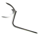 Whip Mix #8632 Bite Fork Curved Stem Edentulous