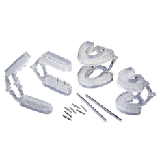Whip Mix MainStay Disposable Articulator Pin Quadrant System – 50 Sets (MPN 8252)