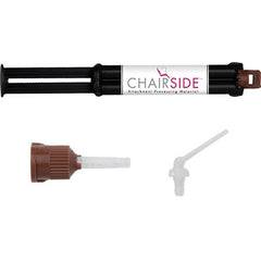 Zest CHAIRSIDE Attachment Processing Material Normal Set, 1-8g (4ml) syringe, 15 brown mixing tips, 1