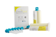 Zest CHAIRSIDE Impression Material, Heavy Body, 2-50ml cartridges, 6 mixing tips (YELLOW)